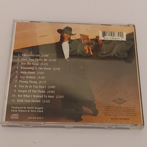 Terri Clark Just The Same CD 1996 Mercury Records - Picture 5 of 5